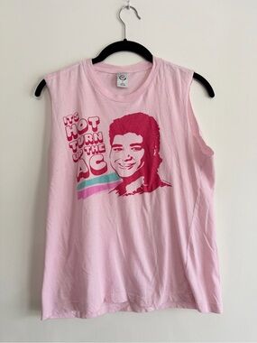 AC Slater It’s Hot Turn Up the AC Workout Tank